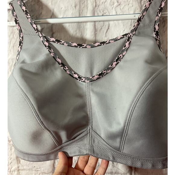 Glamorise Sport 1066 No-Bounce Comfort Sports Bra Wire Free 44D NWOT - Picture 3 of 5